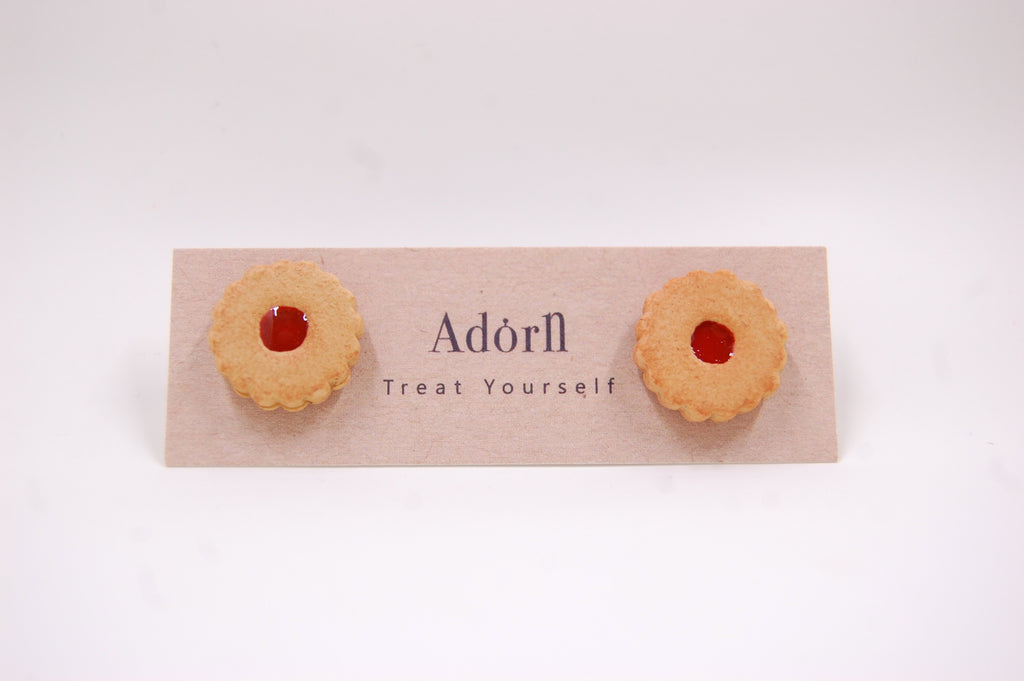 Linzer Cookies Studs