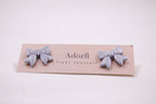 Glitter Bow Studs