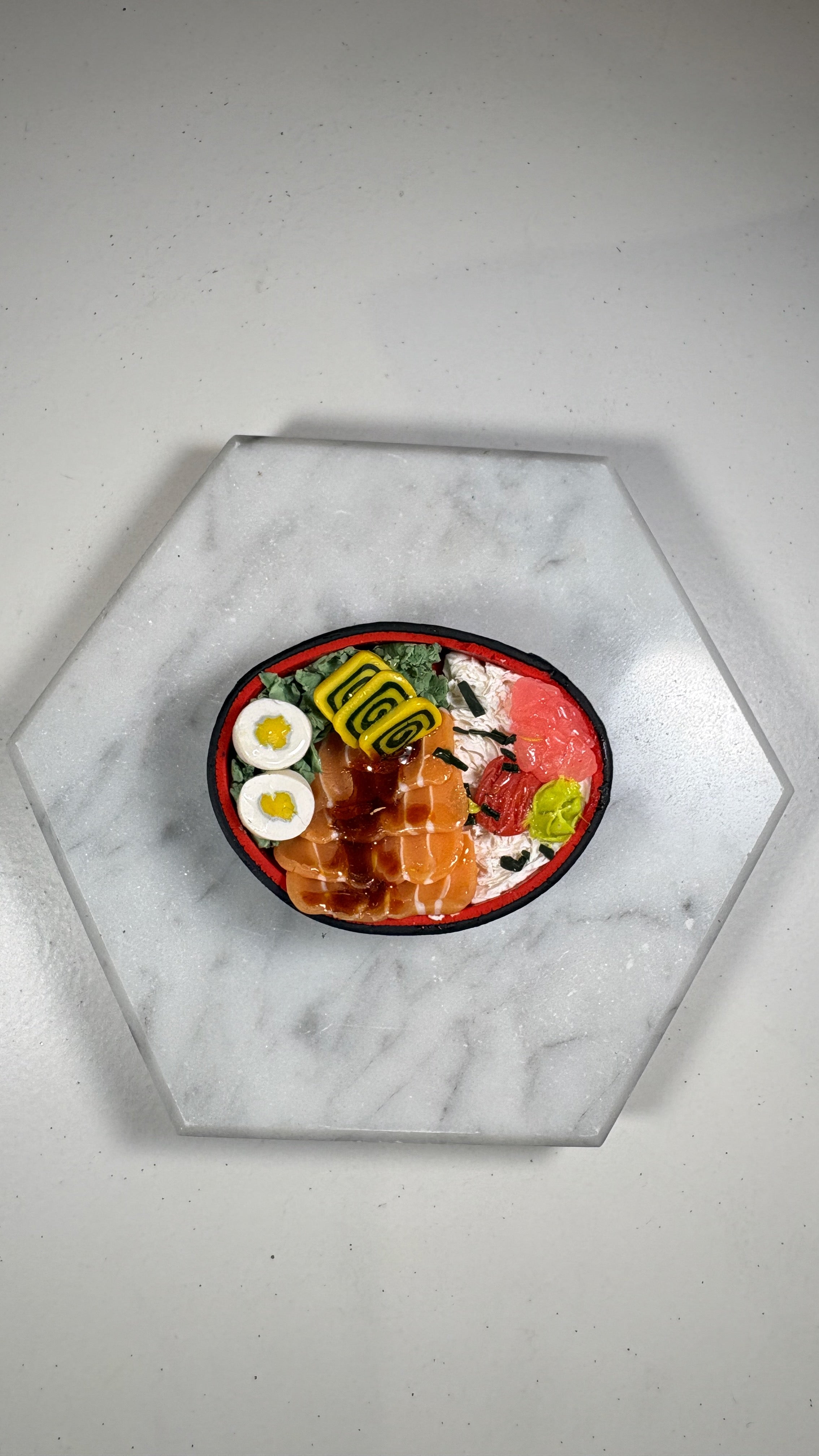 Salmon Bento Box Fridge Magnet