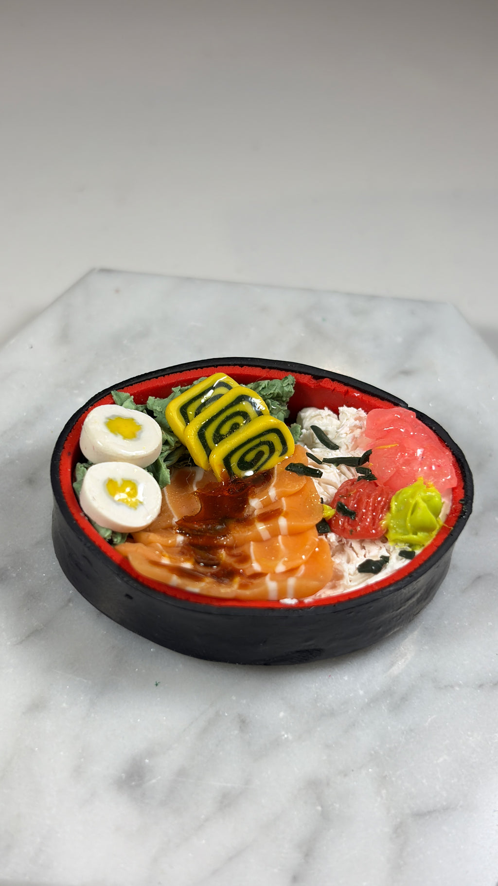 Salmon Bento Box Fridge Magnet